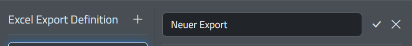 Export-Definition bearbeiten Schritt 3