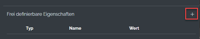 Formulareigenschaft hinzuf&uuml;gen Step 1