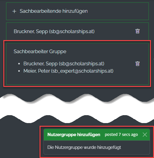 Gruppe hinzuf&uuml;gen Step 7
