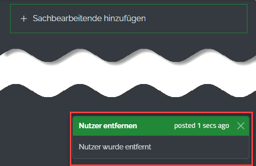 Person entfernen Step 6