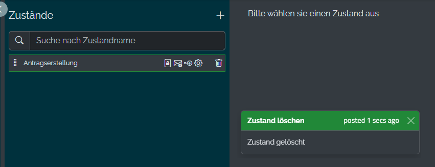 Zustand löschen Schritt 3 Zustand löschen Schritt 3