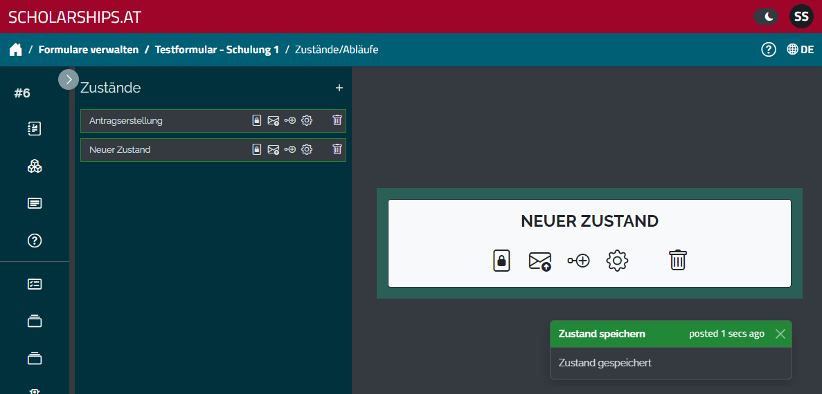 Zustand bearbeiten Step 2 Zustand bearbeiten Step 2